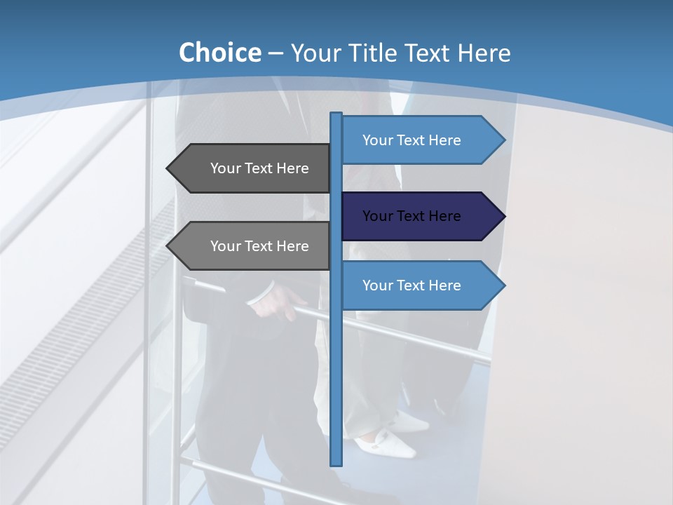 Happy Male Business PowerPoint Template
