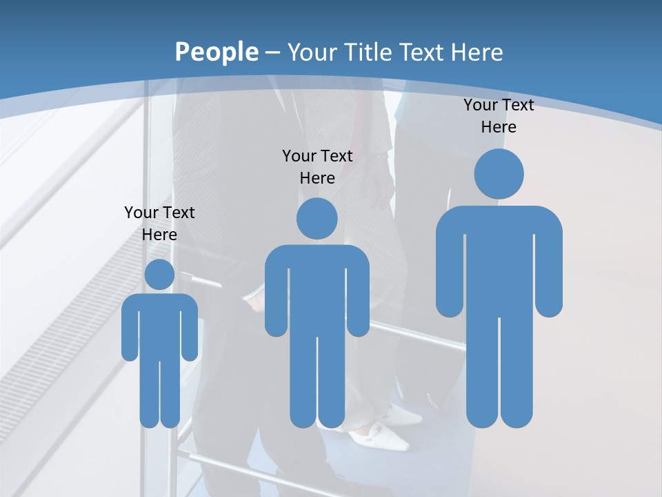 Happy Male Business PowerPoint Template