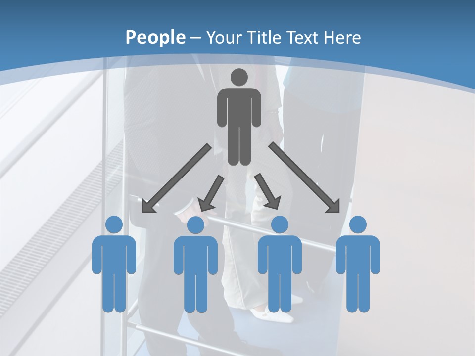 Happy Male Business PowerPoint Template