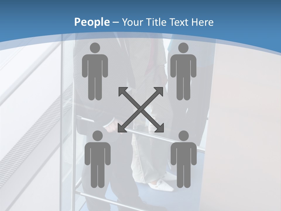 Happy Male Business PowerPoint Template