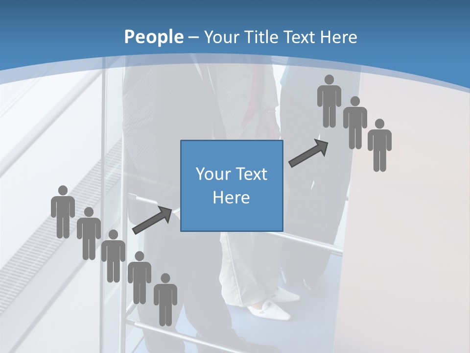 Happy Male Business PowerPoint Template