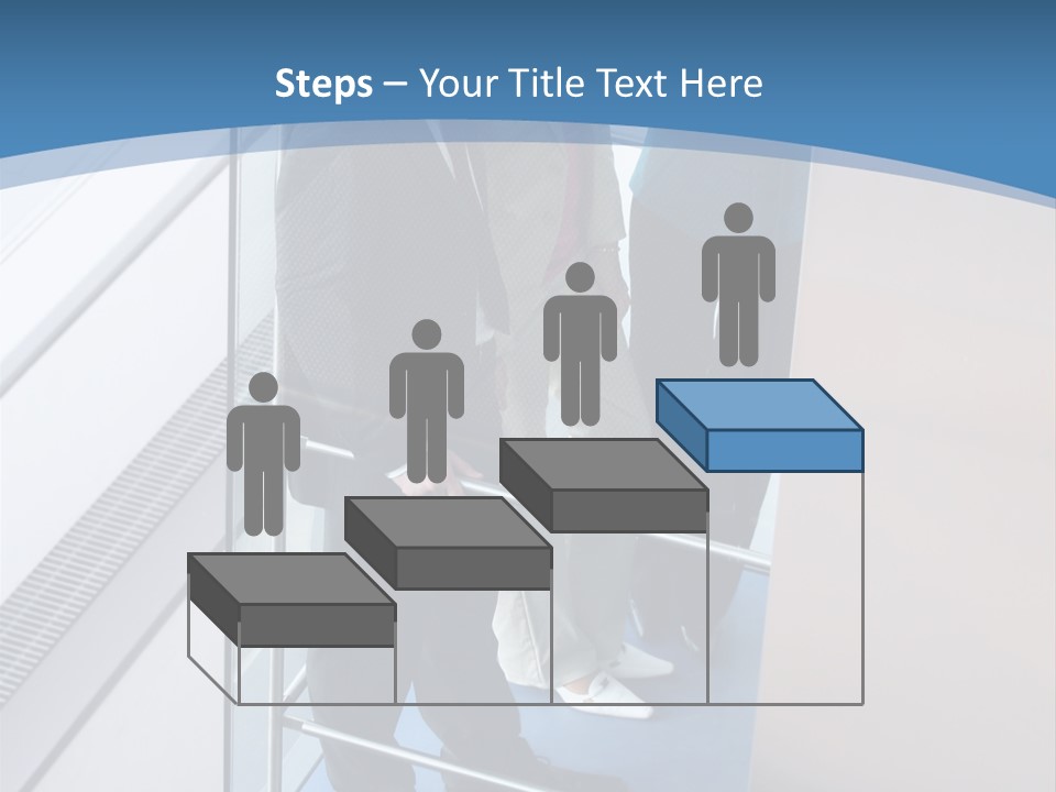 Happy Male Business PowerPoint Template