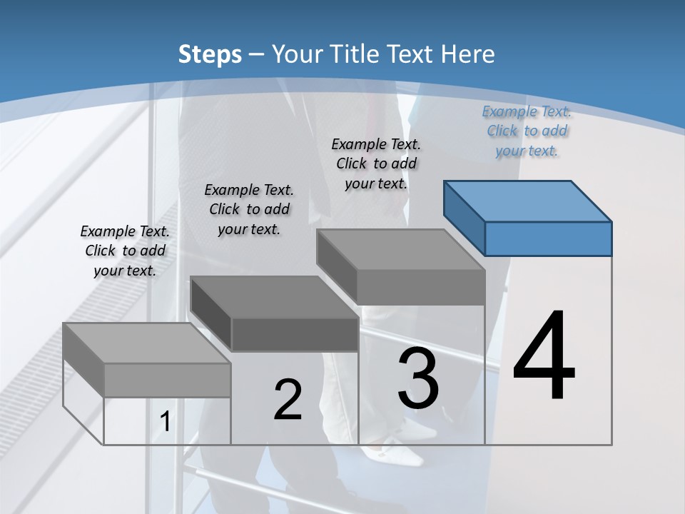 Happy Male Business PowerPoint Template