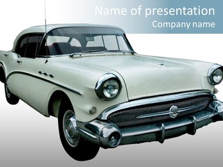 Automobile Old Observe PowerPoint Template