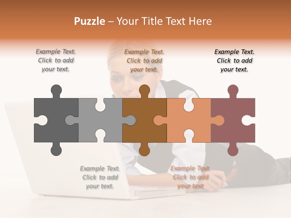 Attractive Business Wireless PowerPoint Template