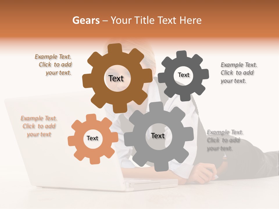 Attractive Business Wireless PowerPoint Template