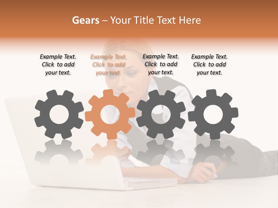 Attractive Business Wireless PowerPoint Template