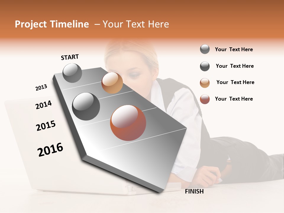 Attractive Business Wireless PowerPoint Template