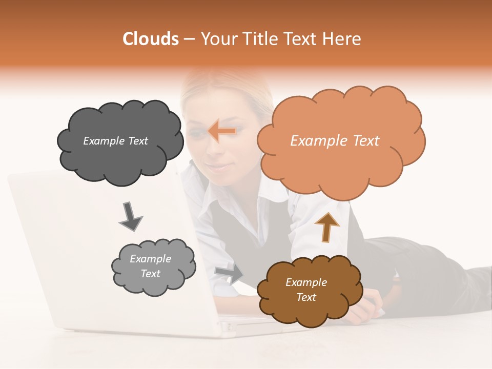 Attractive Business Wireless PowerPoint Template