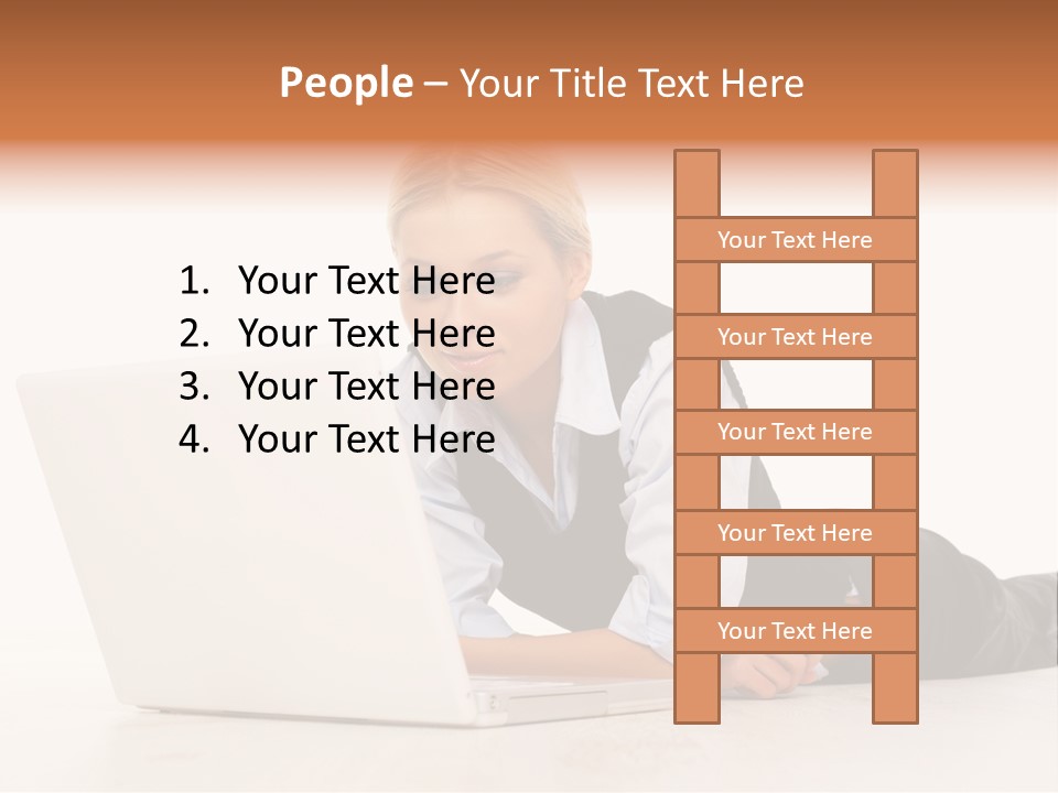 Attractive Business Wireless PowerPoint Template