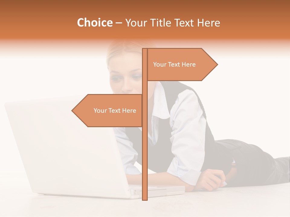 Attractive Business Wireless PowerPoint Template