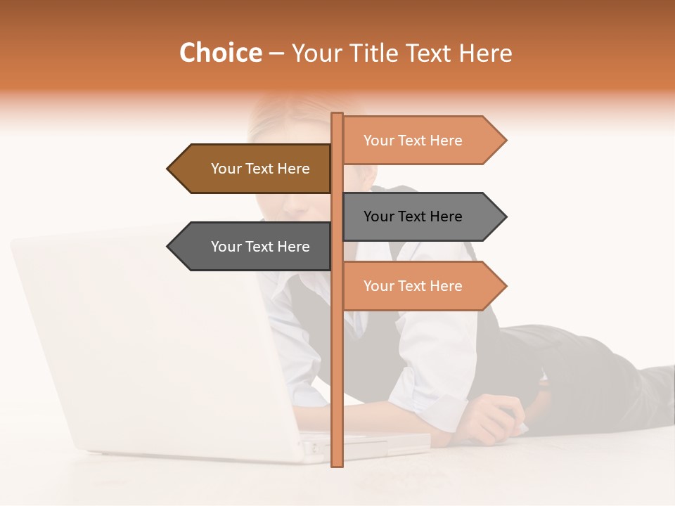 Attractive Business Wireless PowerPoint Template