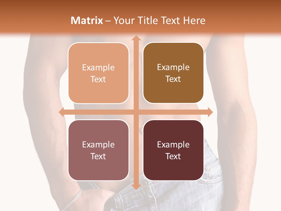 Incognito Isolated Pecs PowerPoint Template