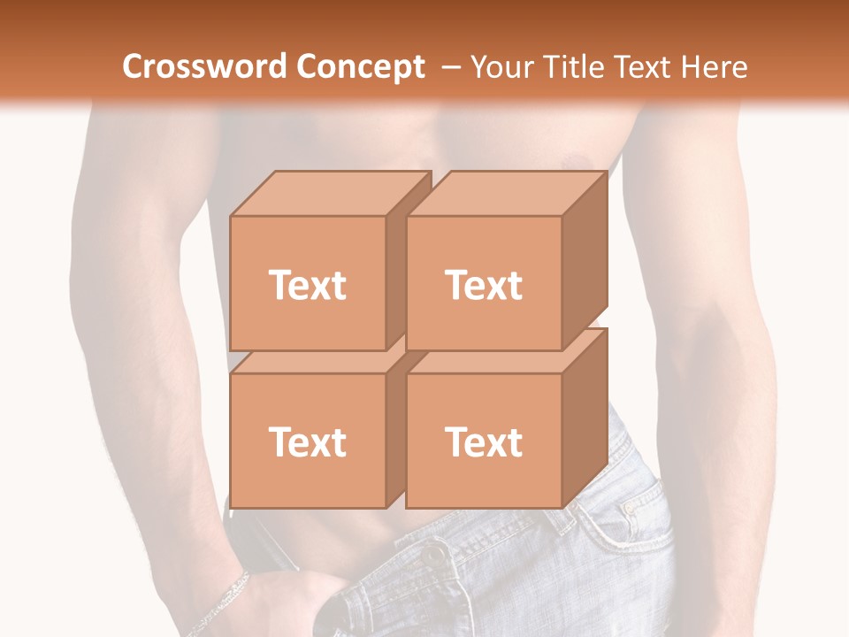 Incognito Isolated Pecs PowerPoint Template