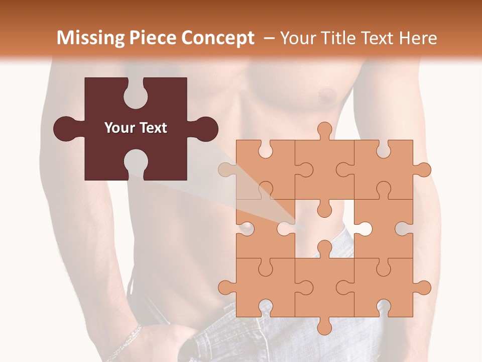 Incognito Isolated Pecs PowerPoint Template