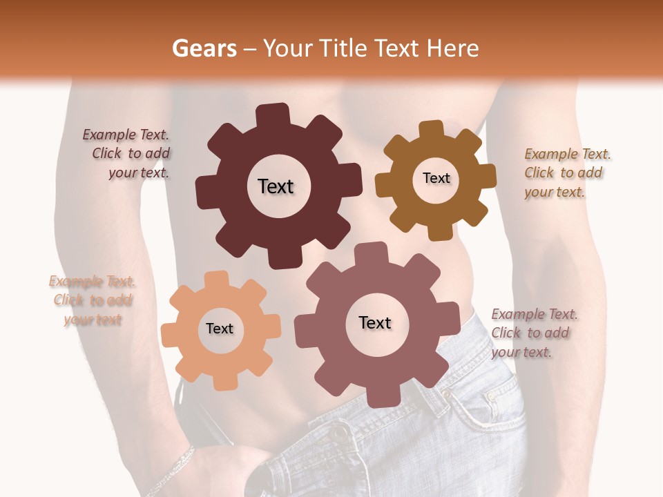 Incognito Isolated Pecs PowerPoint Template