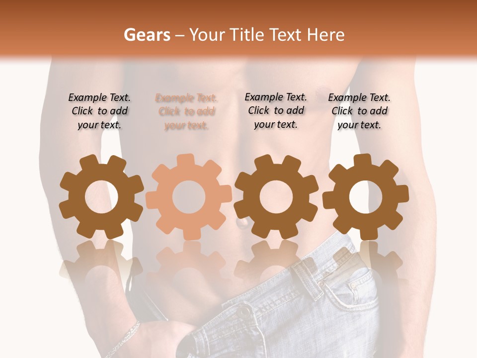 Incognito Isolated Pecs PowerPoint Template