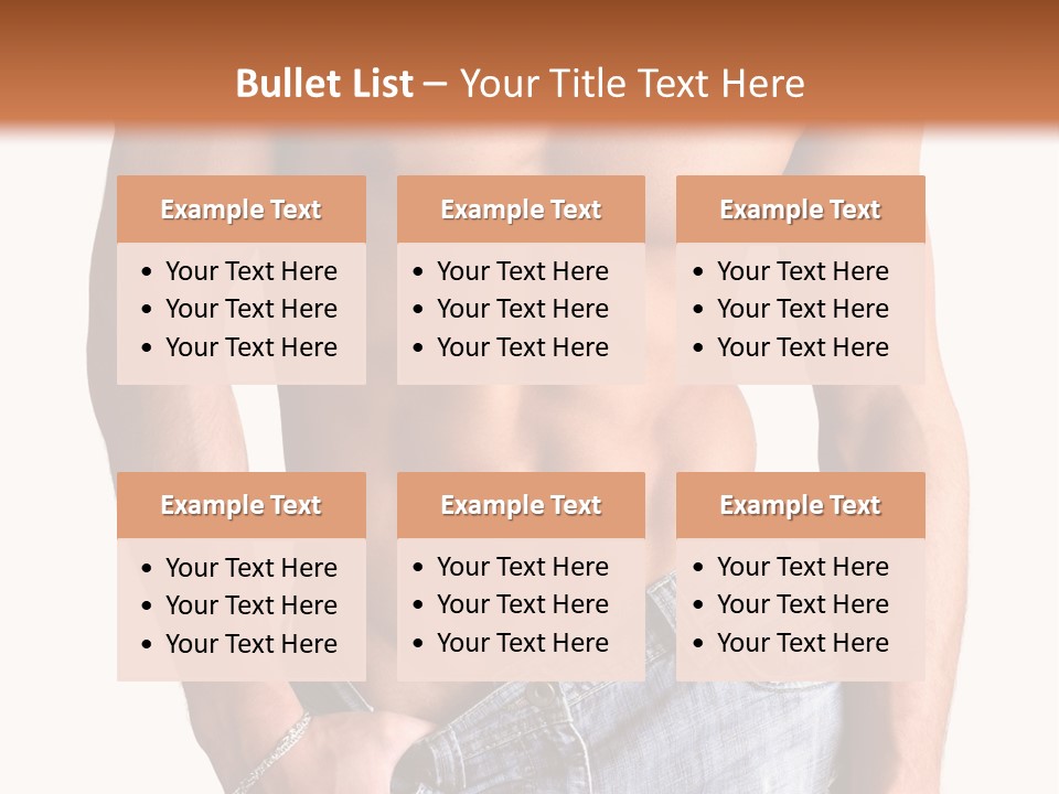 Incognito Isolated Pecs PowerPoint Template