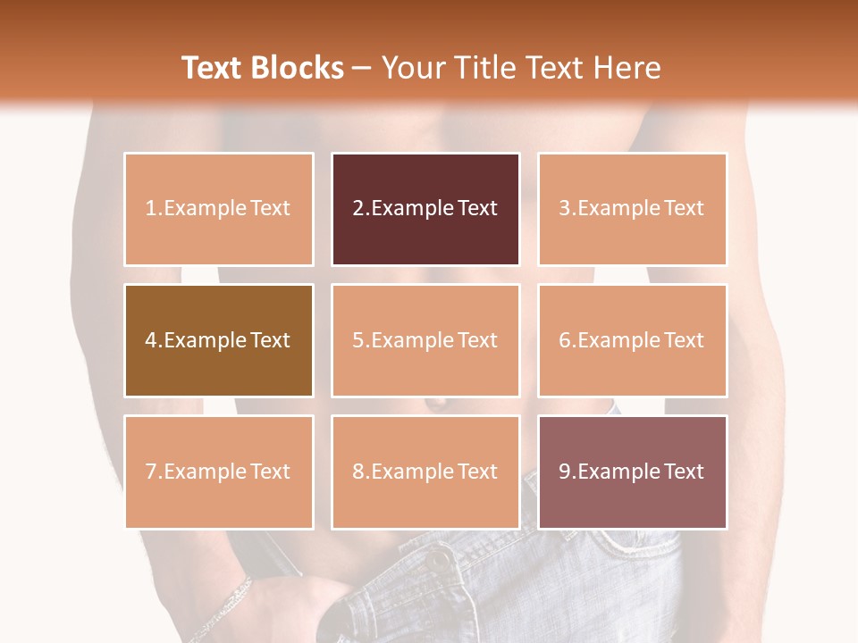 Incognito Isolated Pecs PowerPoint Template