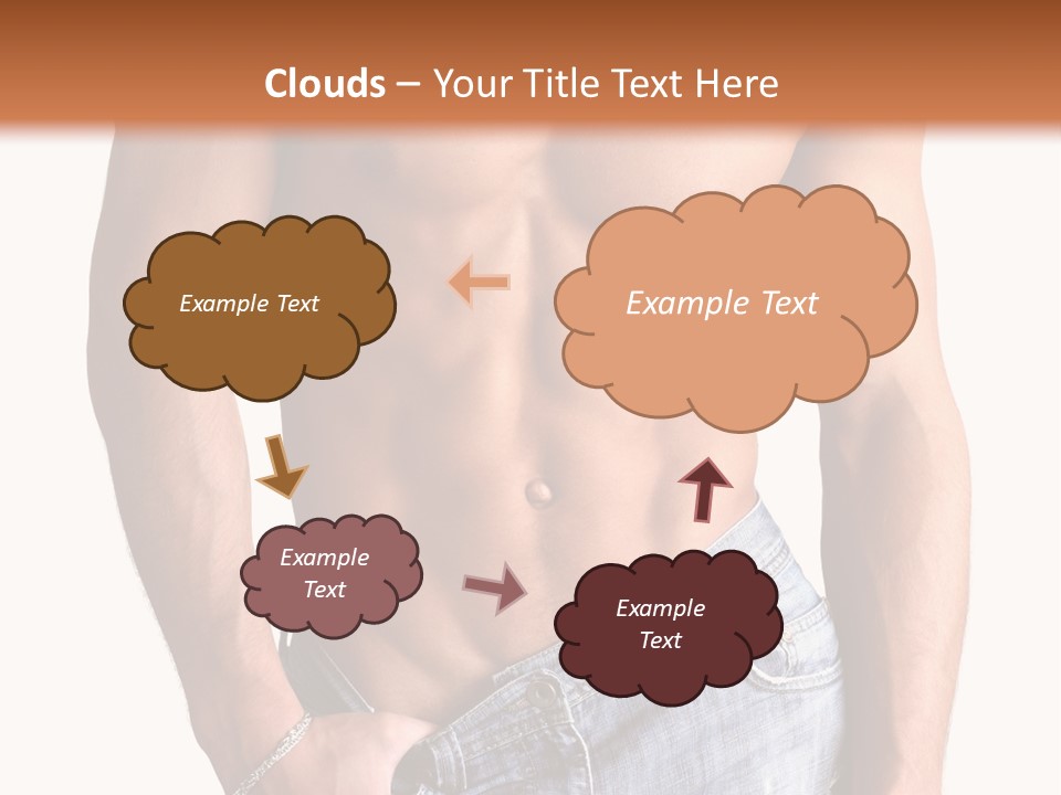 Incognito Isolated Pecs PowerPoint Template