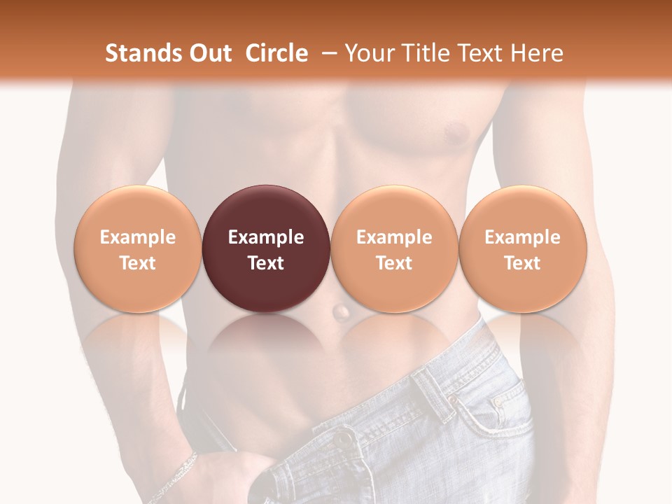 Incognito Isolated Pecs PowerPoint Template