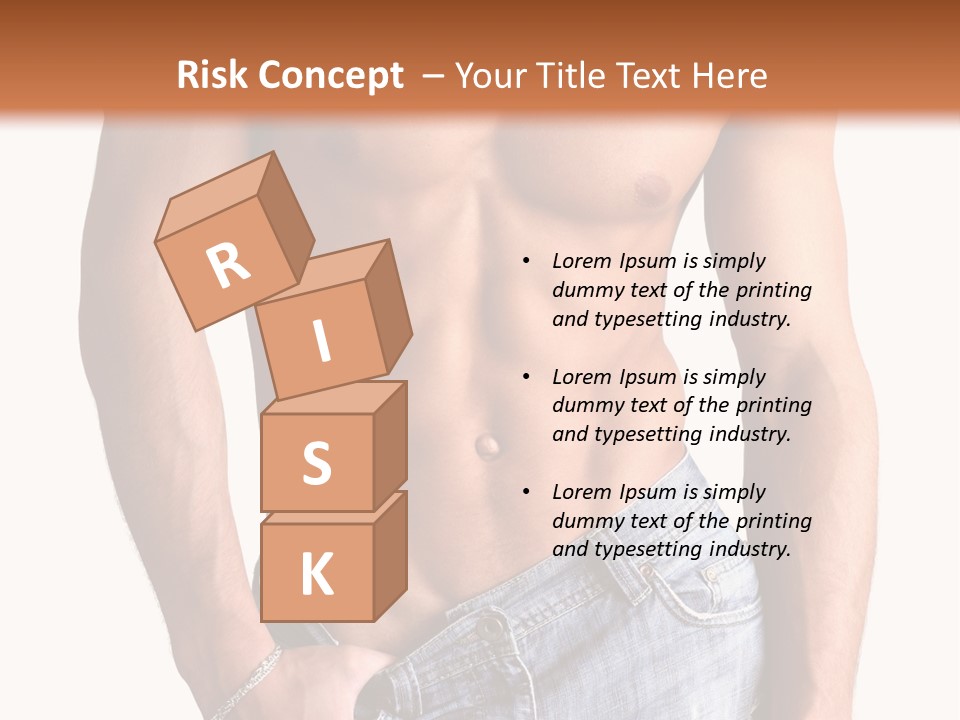 Incognito Isolated Pecs PowerPoint Template