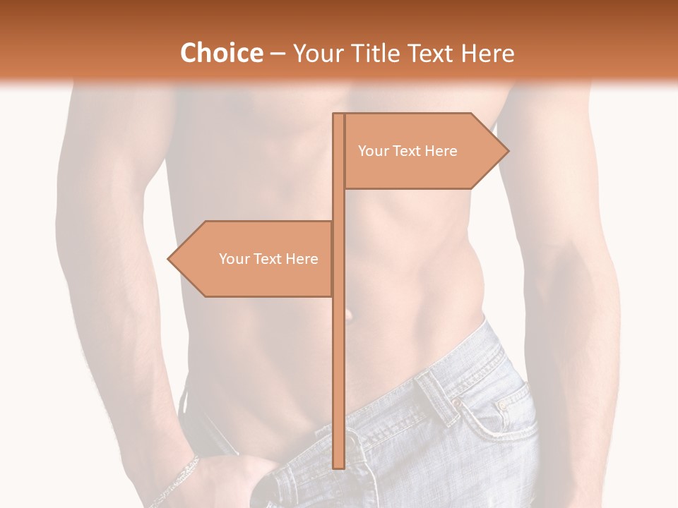 Incognito Isolated Pecs PowerPoint Template