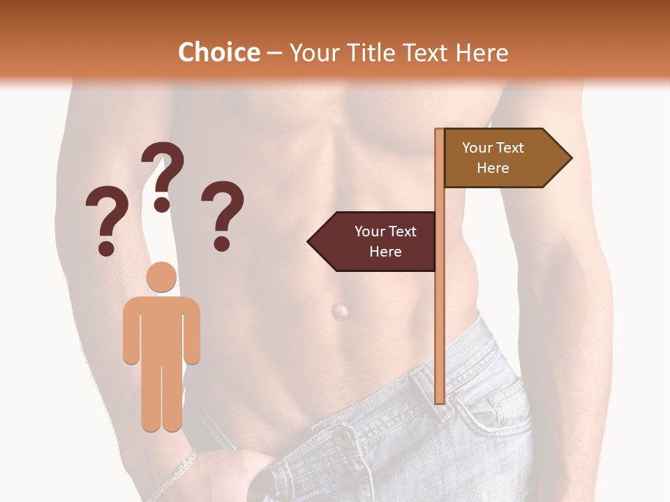 Incognito Isolated Pecs PowerPoint Template