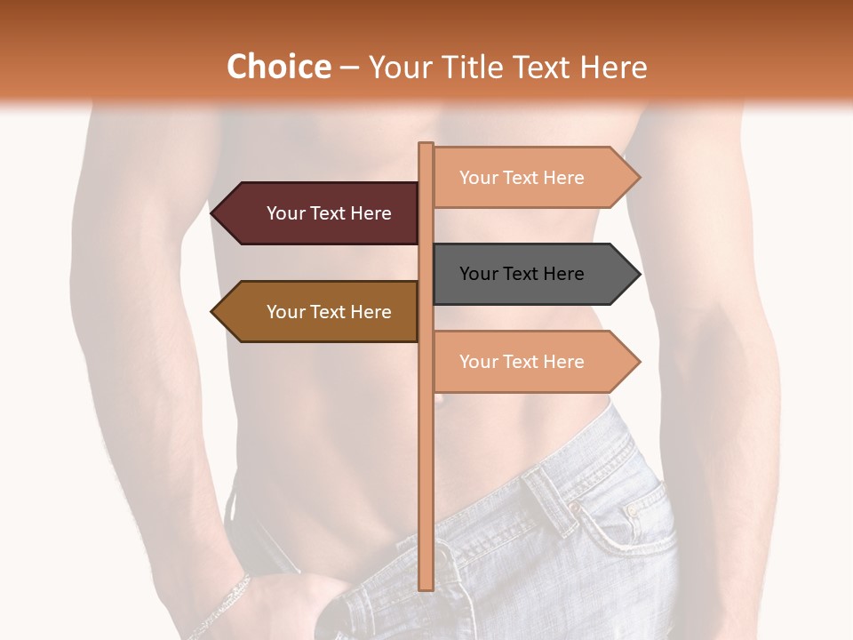 Incognito Isolated Pecs PowerPoint Template