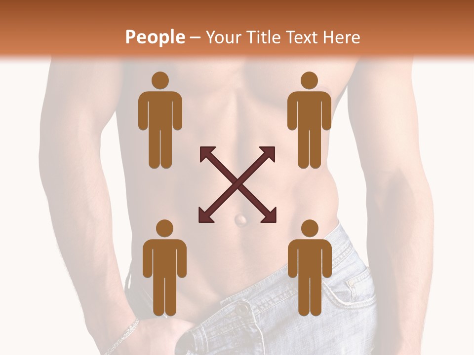 Incognito Isolated Pecs PowerPoint Template
