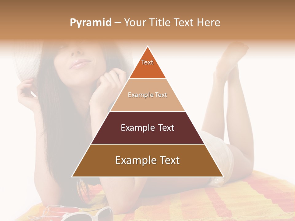 Bikini Girl Summer PowerPoint Template