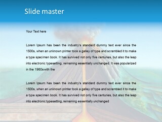 Fracture Explosion Layer PowerPoint Template