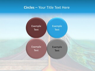 Fracture Explosion Layer PowerPoint Template