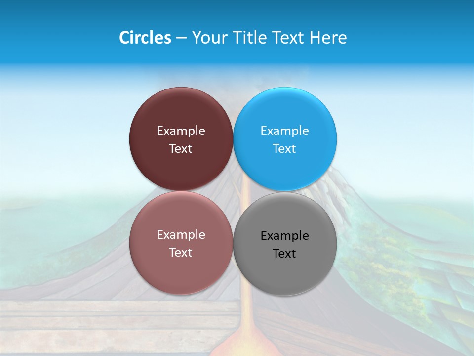 Fracture Explosion Layer PowerPoint Template