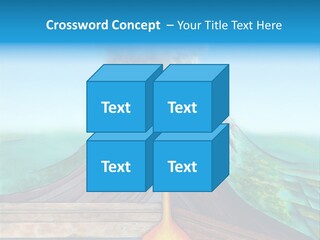 Fracture Explosion Layer PowerPoint Template