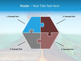 Fracture Explosion Layer PowerPoint Template