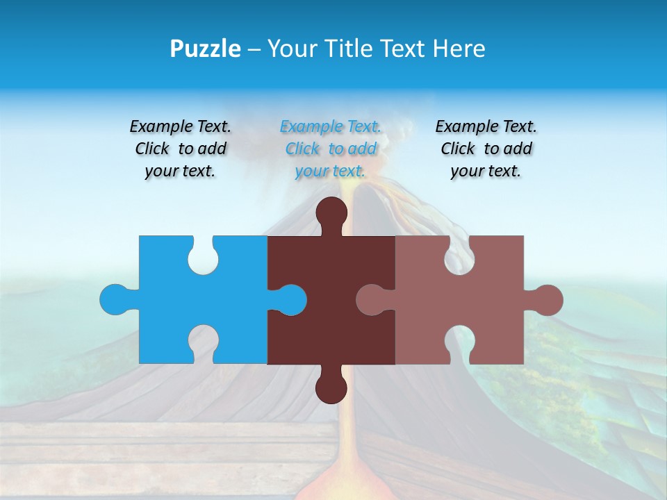 Fracture Explosion Layer PowerPoint Template