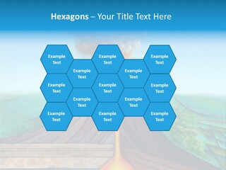 Fracture Explosion Layer PowerPoint Template