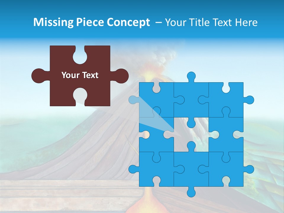 Fracture Explosion Layer PowerPoint Template