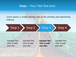 Fracture Explosion Layer PowerPoint Template