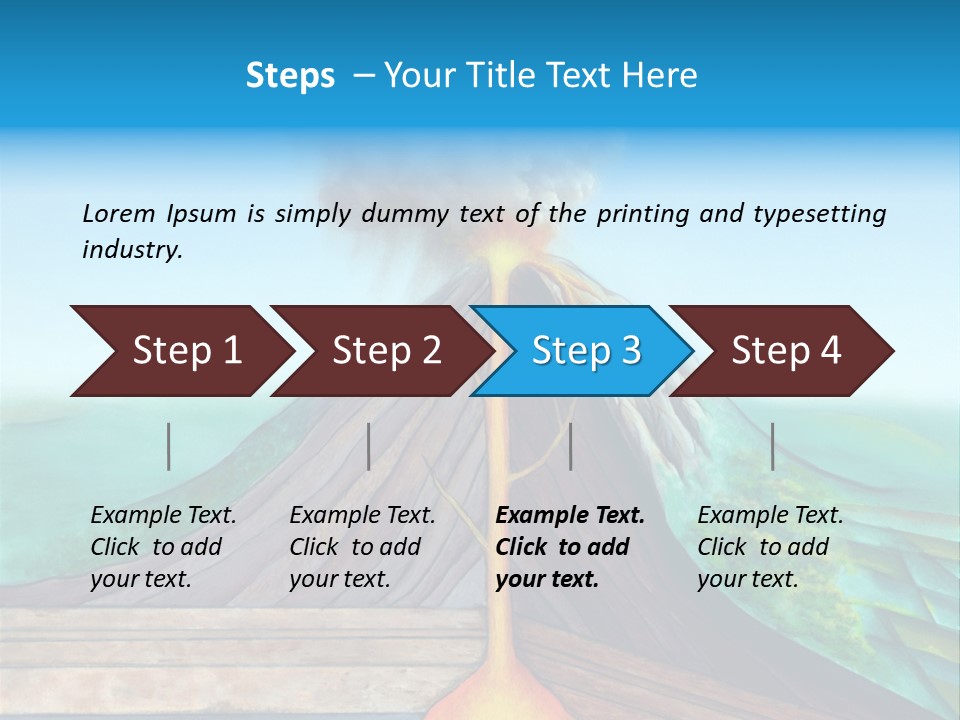 Fracture Explosion Layer PowerPoint Template