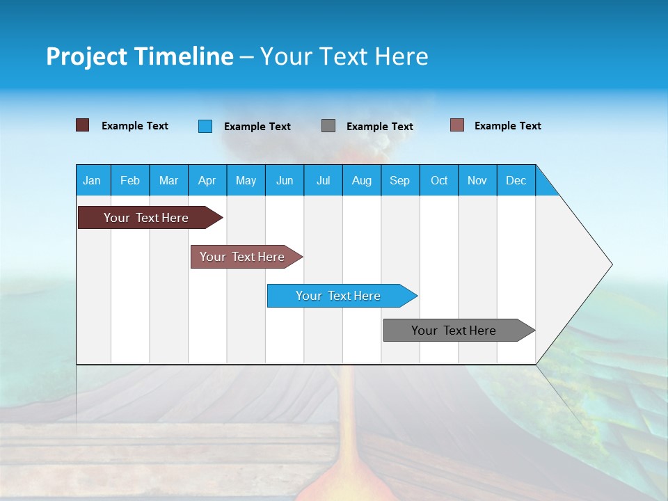 Fracture Explosion Layer PowerPoint Template
