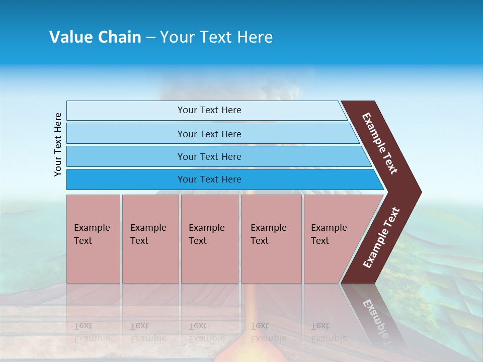 Fracture Explosion Layer PowerPoint Template