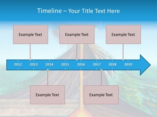 Fracture Explosion Layer PowerPoint Template