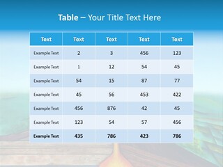 Fracture Explosion Layer PowerPoint Template