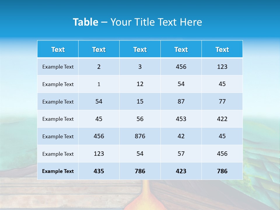 Fracture Explosion Layer PowerPoint Template