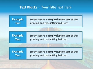 Fracture Explosion Layer PowerPoint Template