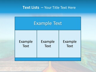 Fracture Explosion Layer PowerPoint Template
