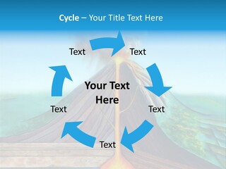 Fracture Explosion Layer PowerPoint Template