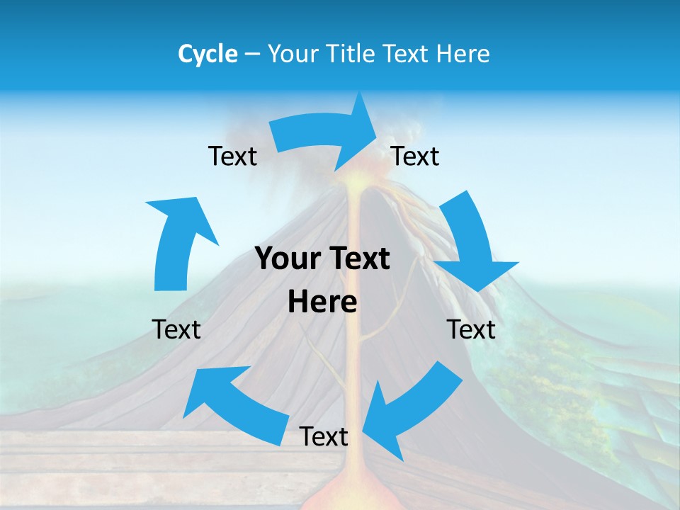 Fracture Explosion Layer PowerPoint Template
